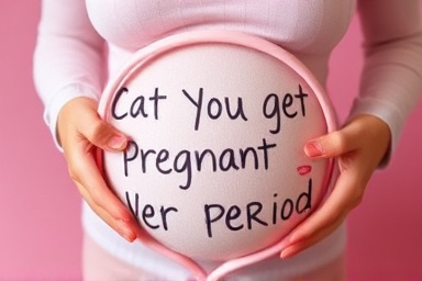 Can you get pregnant on your period
