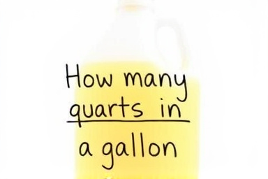 How many quarts in a gallon