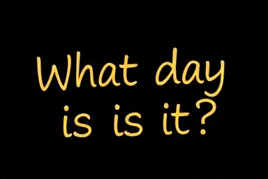 What day is it