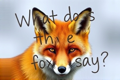 What does the fox say