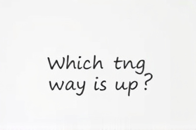 Which way is up