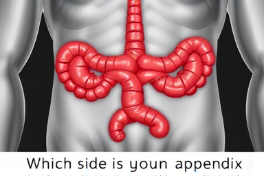 Which side is your appendix on