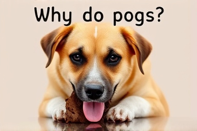 Why do dogs eat poop